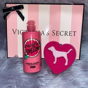 PINK Grapefruit & Sponge bundle